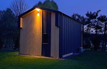 Domki przy jeziorze z prywatną plażą w Borach Tucholskich Pensjonat Alicja wczasy z dziećmi nowe luksusowe domki na skraju jeziora i lasu - Foto 53