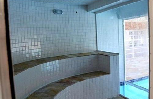Canto nobre da Praia Grande - Apartamento completo e confortável - Foto 24
