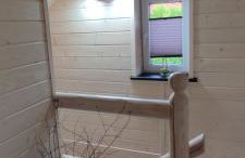 Domek Viking z prywatnym ogrzewanym basenem sauną oraz balią z jacuzzi - Foto 79