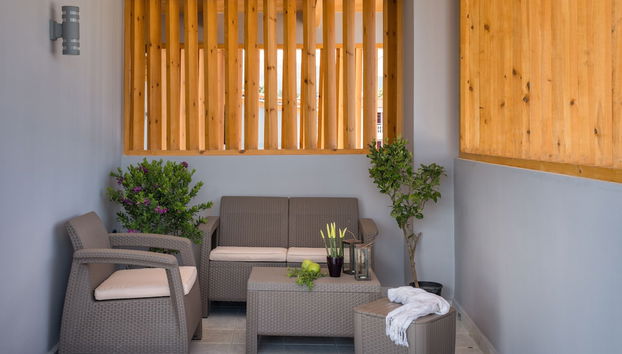 Zona de estar del vestíbulo