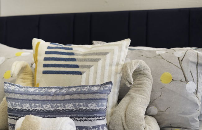 4 Queen Beds High Speed Wifi Private Parking - Foto 46