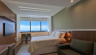 Maresia Flat com vista privilegiada - Foto 1