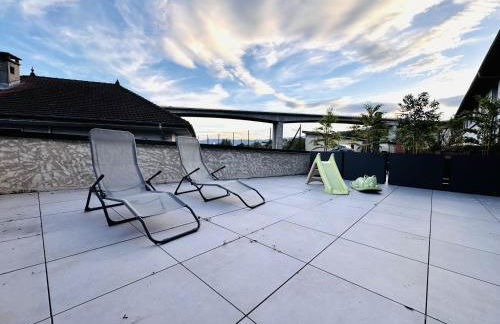 Le Terracotta cocon moderne à 2 pas de la Gare ligne directe GENÈVE-LYON-PARIS - Foto 50