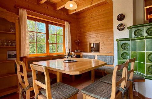 Holz-Ferienhaus Oberbrändi: Kachelofen, Sauna, WLAN, am Wald - Foto 35
