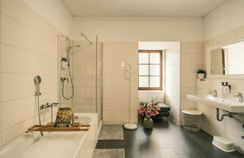 Rhein Haven Appartment für bis zu 12 Gäste im historischen Bahnhofsgebäude - Foto 22