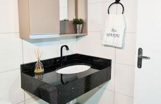 Studio Hortência 130m da praia novo! Com Ar cond - Foto 9