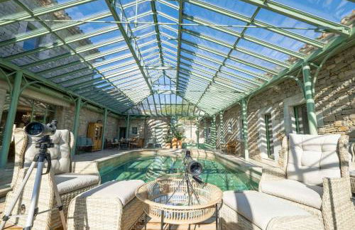 Mas des Sylves - Piscine intérieure chauffée - Parc de 100 hectares - Foto 31