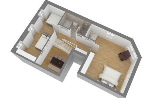 HexenburgbeiDresden mit Faßsauna 4 Raum Architektengaleriewohnung mit Whirlwanne, Kamin, Balkon-Nähe Sächsische Schweiz Dresden - Foto 28