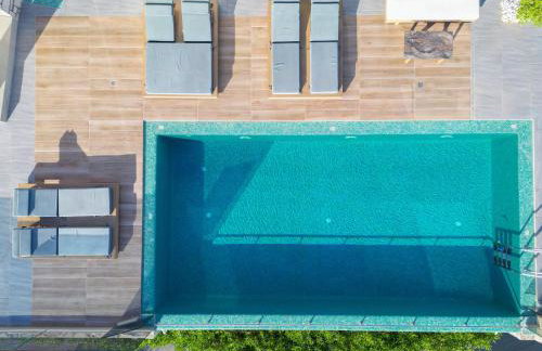 Paleokastro Villas with Private Heated Pool, Top Views - Next To Center - Top WiFi - Foto 79