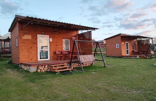 Siedlisko nr 4E i 4F nad jeziorem Skarlińskim, jezioro, mazury, domki letniskowe, bania - Foto 3