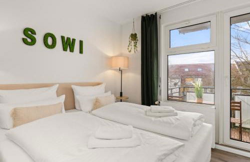 SoWi Home - stilvolles Apartment mit Parkplatz - nähe Klinikum und Uni - Foto 32