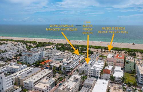 One block from beach South Beach Ocean Dr-King Bed - Foto 32