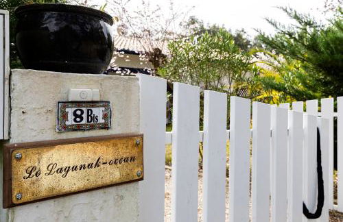 Landaise le lagunak avec piscine chauffée à 900 M de la plage - Foto 5