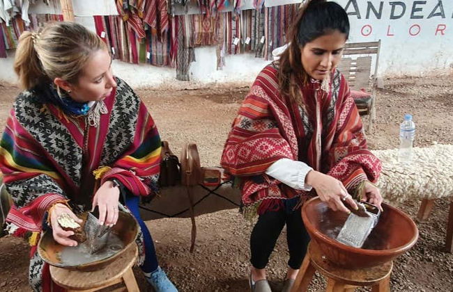Visita a la comunidad Racchi Ayllu + Taller de tejido andino - Foto 1