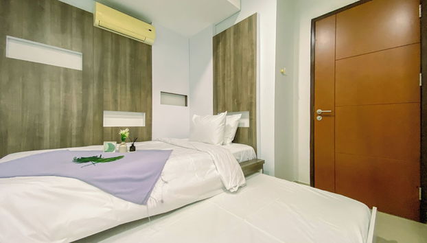 Cozy and Spacious 2BR Apartment at Royal Olive Residence - Foto 4, Habitación