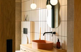 Rumiane pola - stodoła na Mazurach z widokiem na jezioro - Foto 12