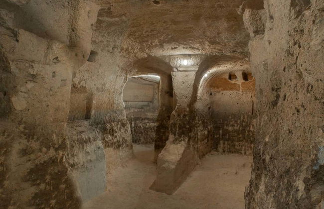 Ingresso do hipogeu de Matera com audioguia - Foto 7