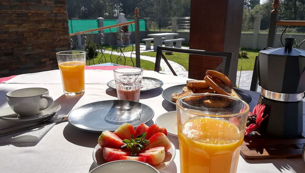 Zona de estar del vestíbulo