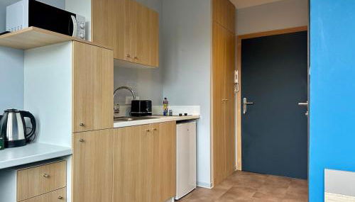 Studio 69 Rénové et Équipé - Nancy CHRU,CESI,FAC - Foto 3, stove, toaster