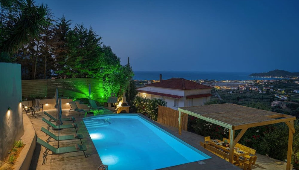 Zante Luxury Seaview Villa With Private Pool - Foto 1, Habitación