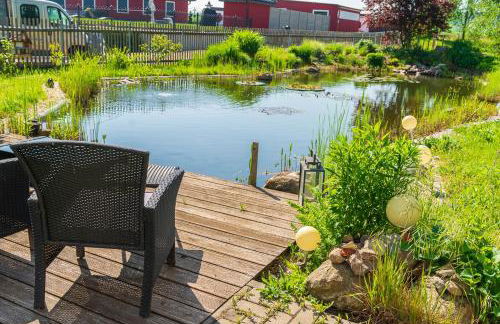 Ferienhaus Teichblick und Turmblick, mit Kultur in Großzschepa, Nähe Leipzig - Foto 12