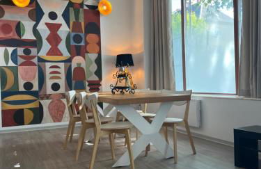 Au Cheval Blanc - Appartement Familial 6P Parking privé proche Colmar Centre - Foto 24