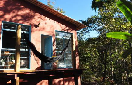 Sitio Cocoroca - casa com banheira, vista para a mata e acesso ao rio - Foto 16
