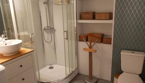 Gîte Le Lodigo - Foto 5, towels, Shower