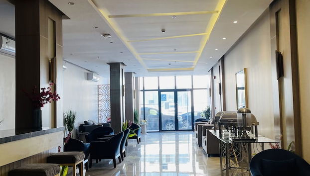 Zona de estar del vestíbulo