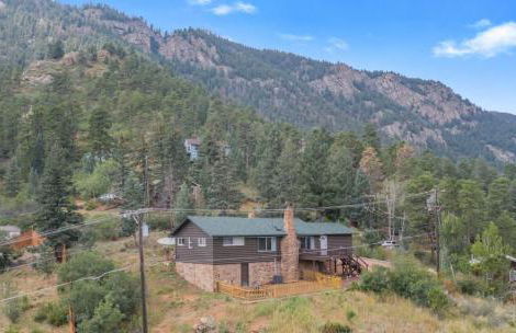 3BD Cowboy Cabin Pikes Peak Mountain Log Cabin - Foto 108