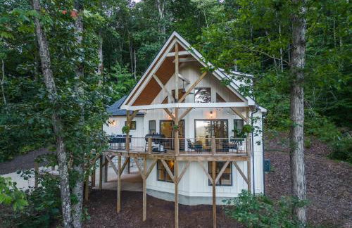 Cozy Luxury Treehouse 10 Min To Asheville Mtn View - Foto 2