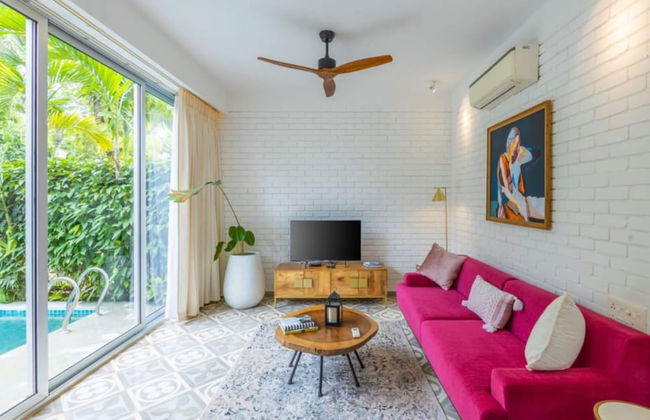 2bhk w Pvt Pool 10 Mins From Beach Villa Venus - Foto 5