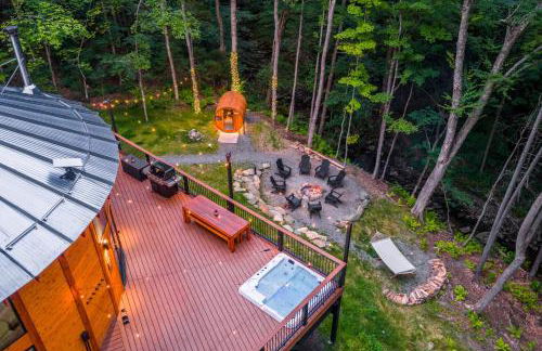 Mount Snow Yurt - Hot Tub, Wood Stove, WiFi, EVcharger - Foto 5