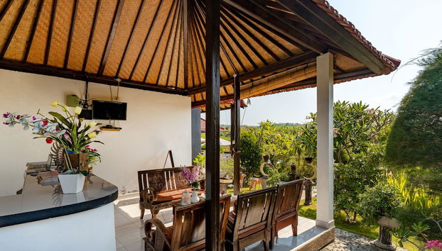 Zona de estar del vestíbulo