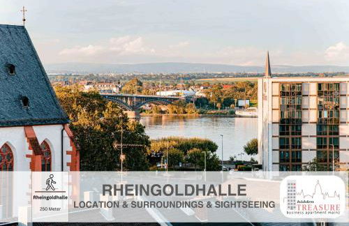 Hidden Treasure Mainz Altstadt - Rheinblick & Parkplatz im Haus - Foto 40