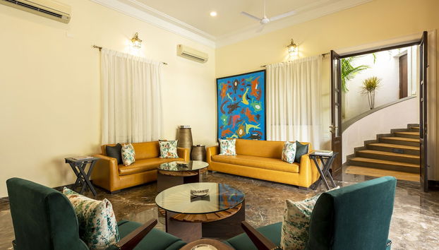 amã Stays & Trails Villa No 1, Goa - Foto 4, Zona de estar