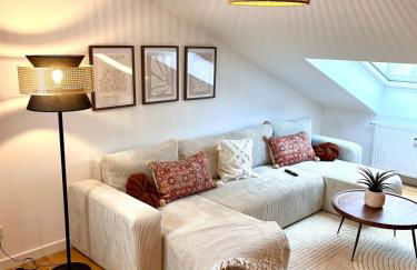 2-Zimmer Apartment - Zentral über den Dächern von Aschaffenburg - 5 min vom HBF - Gegenüber City Galerie - Foto 1