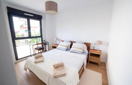 Gandia Playa Moderna - nuevo con piscina y parking, 2 banos, playa 300 m, grau 300 m - Photo 48