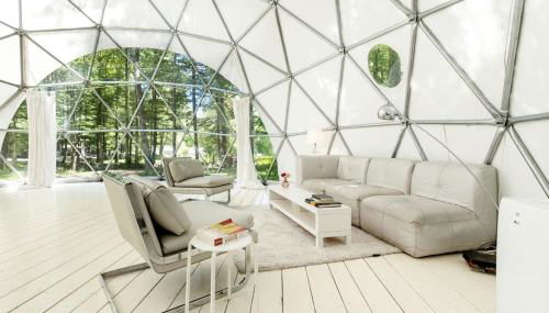 Incredible Spacious Dome for A Group Glamping Experience Surrounded by Nature in Woodridge, New York - Foto 4