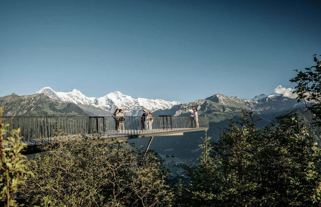 Funiculaire à Harder Kulm - Photo 12