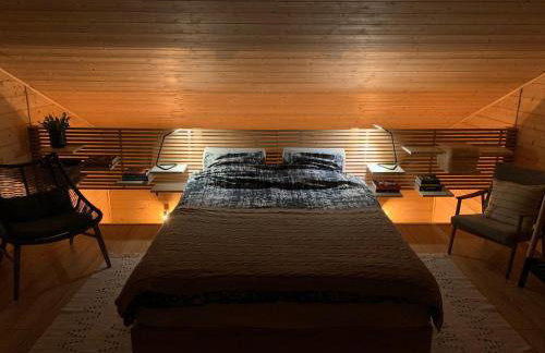 Drewniany dom w brzozowisku - Foto 41