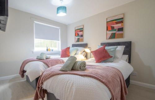 Hawick Apartment- 2-Bed in Coatbridge, Mins from Motorway to Glasgow - Foto 15