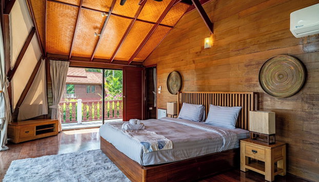 Tropical Beachfront 4 Bdr Villa - KBR24 - Foto 3, Habitación