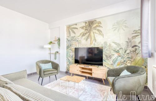 escale-marne fr - Amazonia Loft- AC - Climatisation - Parking Gratuit - 001 - Foto 23