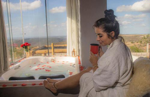 Chalé Formoso - Chalé Romântico com Hidromassagem - Foto 43