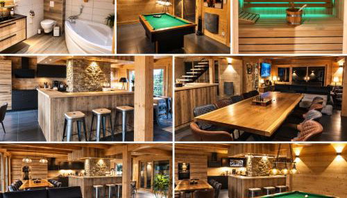 Nouveau Chalet M.META 12 pers sauna,jacuzzi,billard - Foto 3