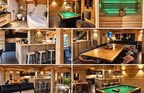 Nouveau Chalet M.META 12 pers sauna,jacuzzi,billard - Foto 3