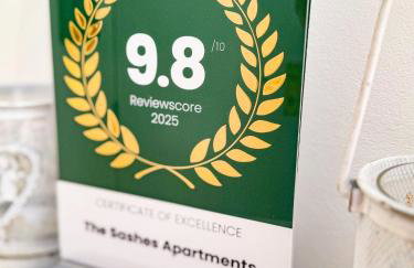 The Sashes - Stylish Apartment - FREE Parking - Ultrafast WIFI - Smart TV - Netflix - sleeps up to 6! Close to Poole Town Center & Sandbanks & Bournemouth - Foto 11