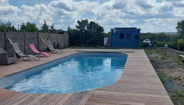 Petite maison bretonne 2 personnes accès piscine - Foto 3