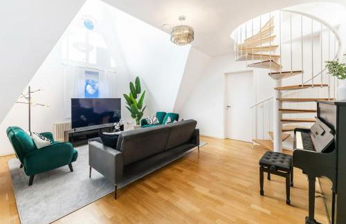 130 qm Maisonette-Penthouse - Dachterrasse mit exklusivem Panoramablick - Foto 2